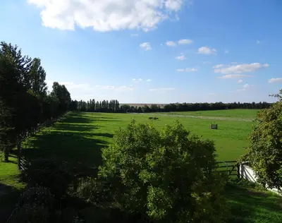 Paysage naturel près de la maison de vacances