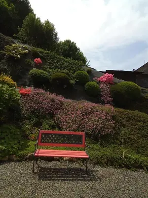 Jardin de l'établissement Les Hortensias