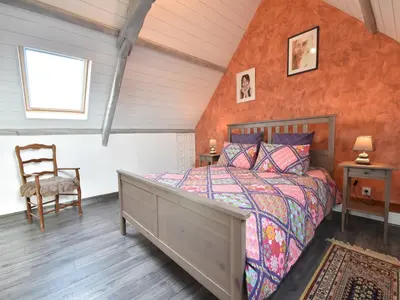 Un ou plusieurs lits dans un hébergement de l'établissement Quiet Normandy Retreat