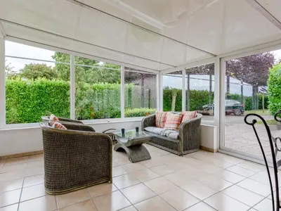 Coin salon dans l'établissement Holiday Home Le Saint Vigor by Interhome