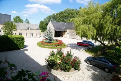 Jardin de l'établissement La Ferme de la Gronde