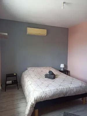Un ou plusieurs lits dans un hébergement de l'établissement Maison, 5km de la mer