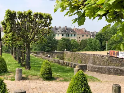 Jardin de l'établissement Castel Saint-Léonard