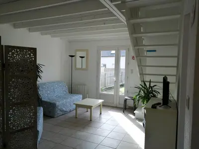 Coin salon dans l'établissement Villa Jozefina résidence les Oyats