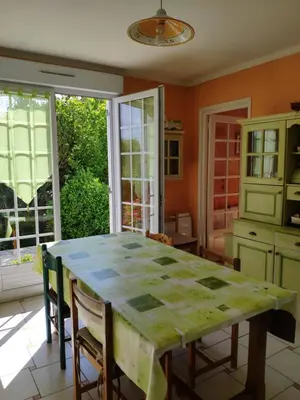Cuisine ou kitchenette dans l'établissement A 15 mn ouest Caen
