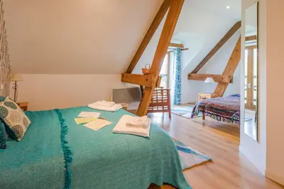Un ou plusieurs lits dans un hébergement de l'établissement Normandy Inn