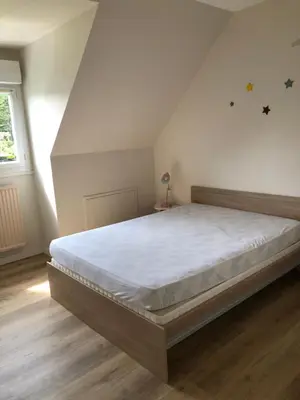 Un ou plusieurs lits dans un hébergement de l'établissement maison 400 m de la plage