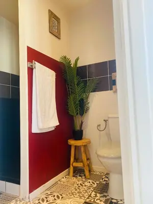 Salle de bains dans l'établissement Home SAINT MICHEL