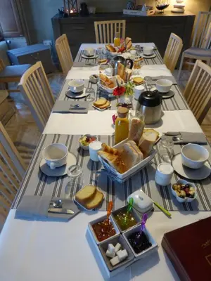 Nourriture dans le B&B/chambre d'hôtes ou à proximité