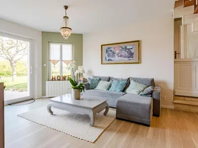 Coin salon dans l'établissement Holiday Home La Forge de Marcel by Interhome