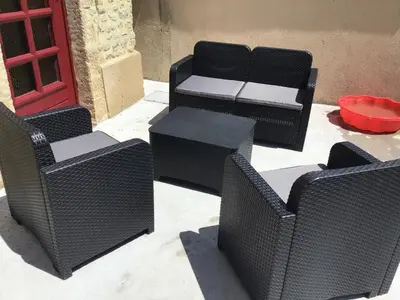 Coin salon dans l'établissement chez diane