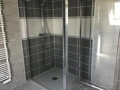 Salle de bains dans l'établissement chez diane