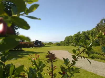 Paysage naturel près de le camping