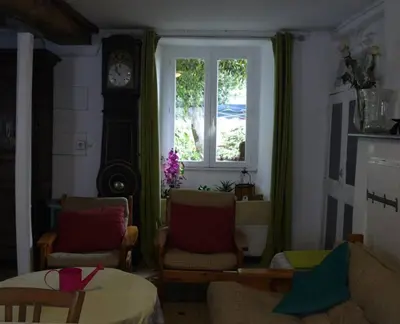 Coin salon dans l'établissement les Miquelots