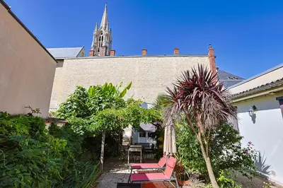 Jardin de l'établissement Hôtel François d'O