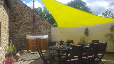 Terrasse ou espace extérieur de l'établissement l'antreTerre et Mer
