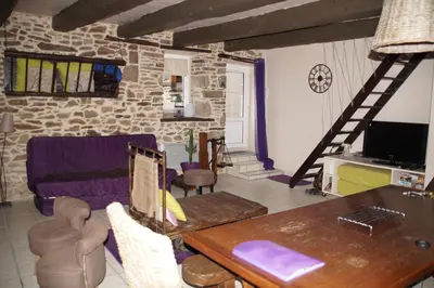 Coin salon dans l'établissement l'antreTerre et Mer
