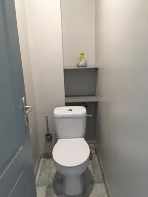 Salle de bains dans l'établissement Gîte de la Grenouille