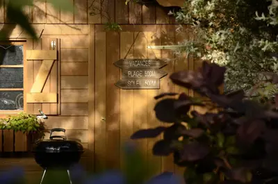 Jardin de l'établissement Le petit Valhalla