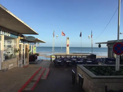 Vue générale sur la mer ou vue sur la mer prise depuis la maison de vacances