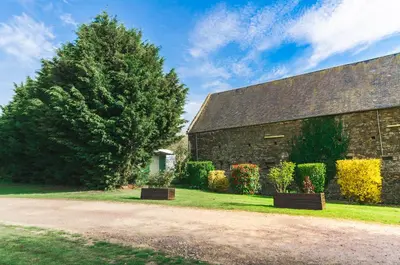 Jardin de l'établissement la ferme des epis