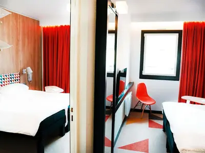 Un ou plusieurs lits dans un hébergement de l'établissement ibis Styles Caen Centre Historique