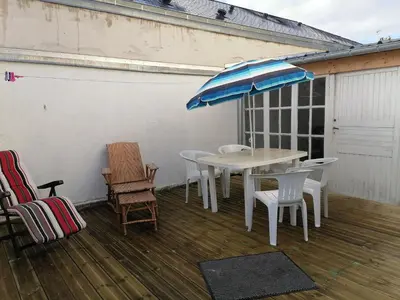 Terrasse ou espace extérieur de l'établissement Studio Calme