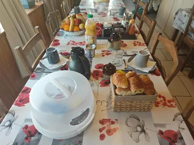 Nourriture dans la maison d'hôtes ou à proximité