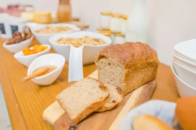 Nourriture dans le B&B/chambre d'hôtes ou à proximité