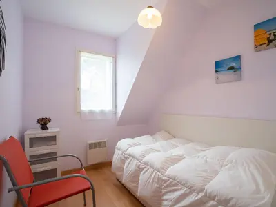 Un ou plusieurs lits dans un hébergement de l'établissement Apartment Fleur Marine-13 by Interhome