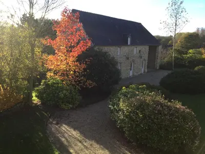 Jardin de l'établissement Gîte de la Butte
