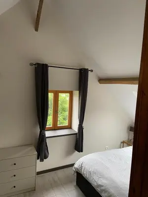 Un ou plusieurs lits dans un hébergement de l'établissement Gîte La Roche