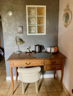 Plan de l'établissement Maison d'hôtes l'Angevinière, chambre des Anges proche Mont-Saint-Michel