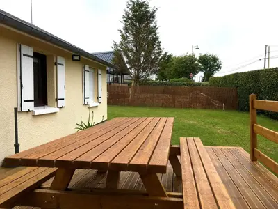 Jardin de l'établissement Le Tilburg