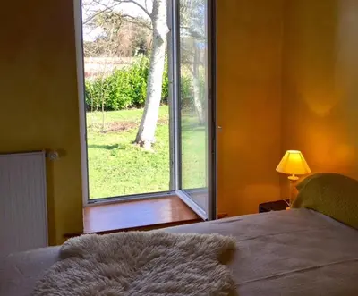 Un ou plusieurs lits dans un hébergement de l'établissement la maison perchée