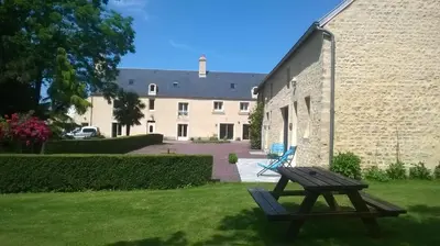 Jardin de l'établissement Normandy VIP