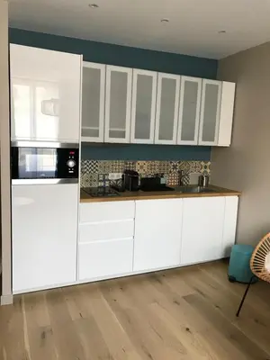 Cuisine ou kitchenette dans l'établissement Villa st Louis