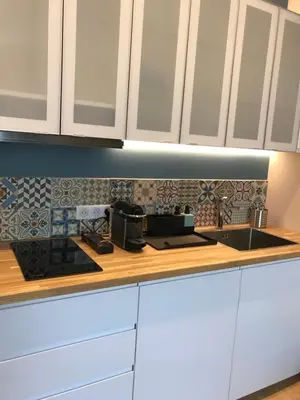 Cuisine ou kitchenette dans l'établissement Villa st Louis