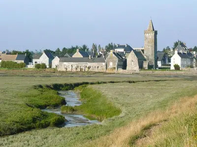 Paysage naturel près de la maison de vacances