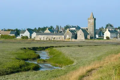 Paysage naturel près de la maison de vacances