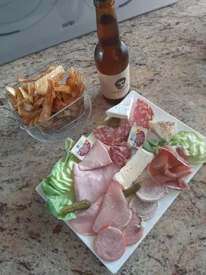 Nourriture dans la maison d'hôtes ou à proximité