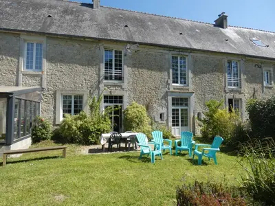 Jardin de l'établissement Gîte de la Ferme Feugère