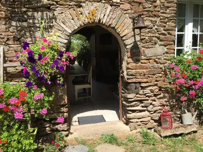 Jardin de l'établissement Le moulin de la Castellerie