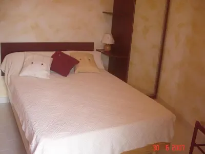 Un ou plusieurs lits dans un hébergement de l'établissement Peaceful Stay near Lake