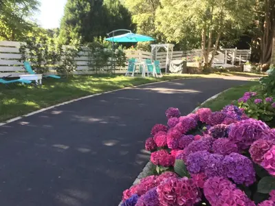 Jardin de l'établissement Luxury Normandy Retreat
