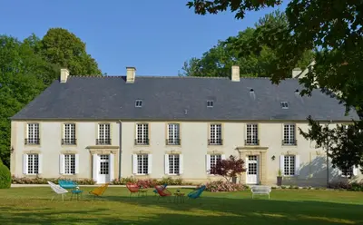 Jardin de l'établissement Château Saint Gilles - Bayeux