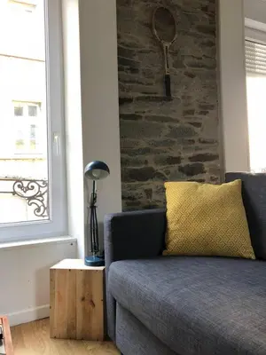 Coin salon dans l'établissement Le Duplex