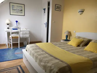 Un ou plusieurs lits dans un hébergement de l'établissement La Maison s'apelle le P'tit Nid