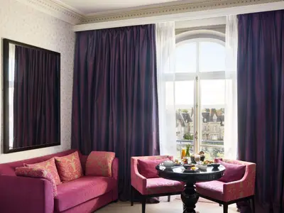 Coin salon dans l'établissement Le Grand Hotel de Cabourg - MGallery Collection