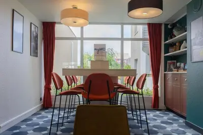 Coin salon dans l'établissement Le Carline, Sure Hotel Collection by Best Western